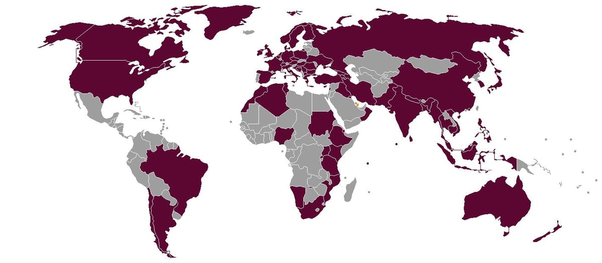 qatar airlines helmuga mapa