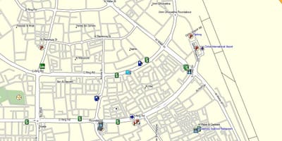 Mapa dohako qatar aireportua