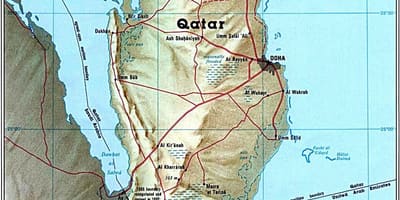 Mapa qatar errepidea 