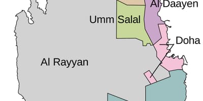 Mapa qatar udalerriko 
